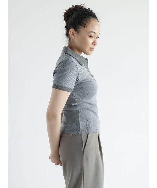 FIKA.(フィーカ)の「Prib Polo shirts(Tシャツ/カットソー・レディース・アイボリー/ライトブルー/ピンク系その他2・FREE)」の14枚目の写真