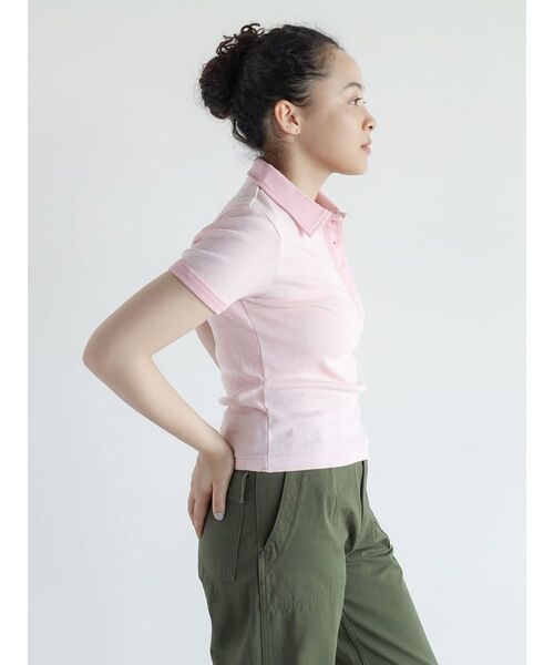 FIKA.(フィーカ)の「Prib Polo shirts(Tシャツ/カットソー・レディース・アイボリー/ライトブルー/ピンク系その他2・FREE)」の19枚目の写真