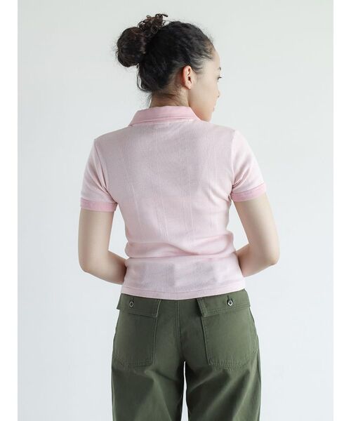 FIKA.(フィーカ)の「Prib Polo shirts(Tシャツ/カットソー・レディース・アイボリー/ライトブルー/ピンク系その他2・FREE)」の20枚目の写真