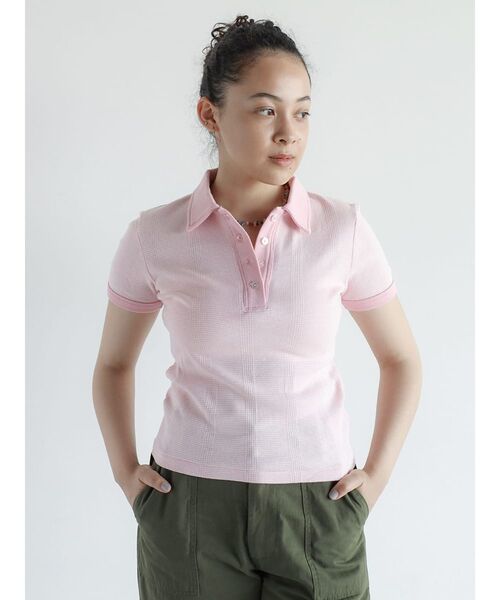 FIKA.(フィーカ)の「Prib Polo shirts(Tシャツ/カットソー・レディース・アイボリー/ライトブルー/ピンク系その他2・FREE)」の22枚目の写真