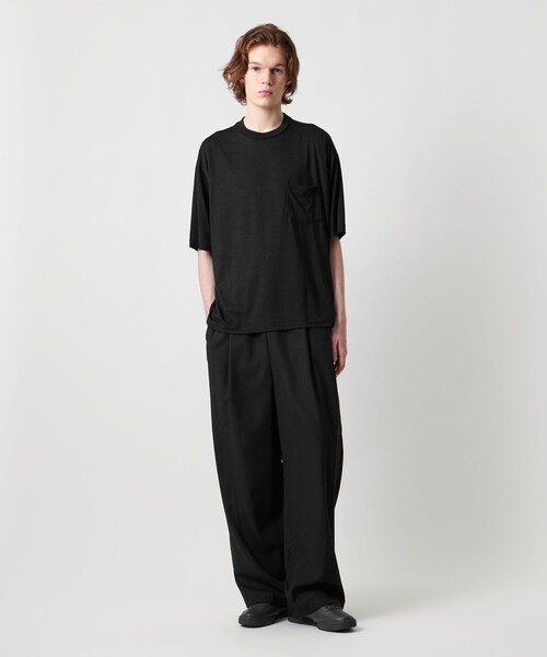 UNITED ARROWS & SONS（ユナイテッドアローズアンドサンズ）の「＜UNITED ARROWS & SONS by MASAKI KAWASE＞ W/P POCKET TEE/Tシャツ（Tシャツ/カットソー・メンズ・ブラック・S/M/L/XL）」の8枚目の写真