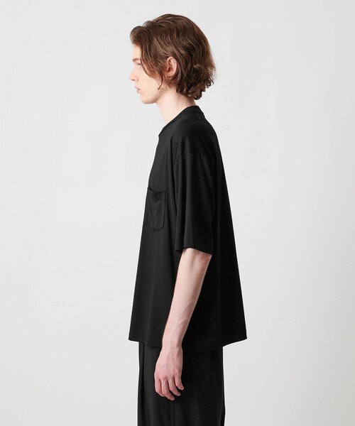 UNITED ARROWS & SONS（ユナイテッドアローズアンドサンズ）の「＜UNITED ARROWS & SONS by MASAKI KAWASE＞ W/P POCKET TEE/Tシャツ（Tシャツ/カットソー・メンズ・ブラック・S/M/L/XL）」の5枚目の写真