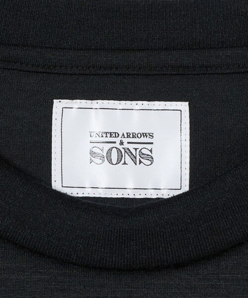 UNITED ARROWS & SONS（ユナイテッドアローズアンドサンズ）の「＜UNITED ARROWS & SONS by MASAKI KAWASE＞ W/P POCKET TEE/Tシャツ（Tシャツ/カットソー・メンズ・ブラック・S/M/L/XL）」の15枚目の写真