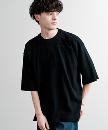 Audience（オーディエンス）の「Upscape Audience アップスケープオーディエンス 日本製 国産ラフィー天竺5.5オンスフットボール半袖Tシャツ AUD6644（Tシャツ/カットソー・メンズ）」