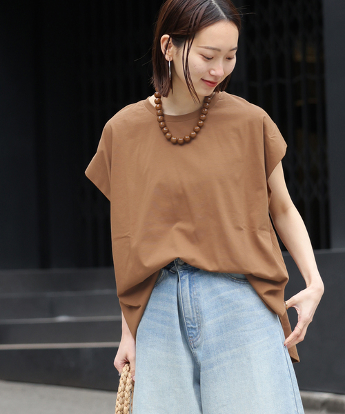 新品タグ付♪ジャーナルスタンダード　オーガニックコットン汗ジミタックプルオーバー 再入荷 / 汗シミ防止！】オーガニックコットン汗ジミタックプル