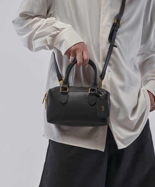 【極美品】ルイスレザーズ2WAY ミニボストンバッグ ショルダーバッグ ミニボストン2WAY BAG (ショルダーバッグ)（ショルダーバッグ）｜Lui's