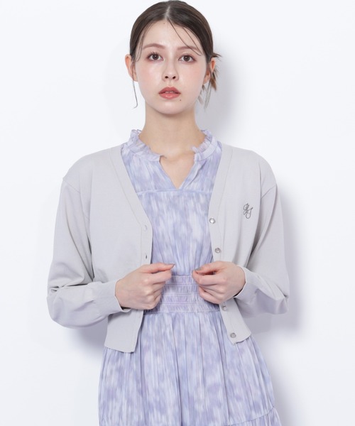 JILTU ♡ カーディガン ビッグカラーニットカーディガン | JILL by JILL STUART（ジル