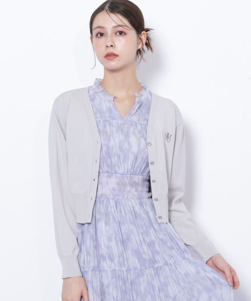 JILL by JILL STUART(ジルバイジルスチュアート)の「◇UV&ウォッシャブルカーディガン(ニット/セーター・レディース・ネイビー/ブルー/グレー/ホワイト系その他・FREE)」の17枚目の写真
