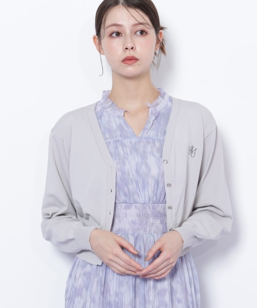 JILL by JILL STUART(ジルバイジルスチュアート)の「◇UV&ウォッシャブルカーディガン(ニット/セーター・レディース・ネイビー/ブルー/グレー/ホワイト系その他・FREE)」の14枚目の写真