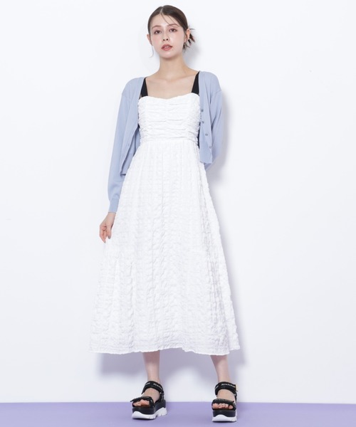 JILL by JILL STUART(ジルバイジルスチュアート)の「◇UV&ウォッシャブルカーディガン(ニット/セーター・レディース・ネイビー/ブルー/グレー/ホワイト系その他・FREE)」の9枚目の写真