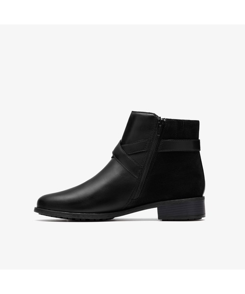 Clarks(クラークス)の「Havisham Bay / ハビシャムベイ(ブラックレザー)(ブーツ・レディース・ブラック・UK6/UK5.5/UK5/UK4.5/UK4/UK3.5/UK3)」の7枚目の写真