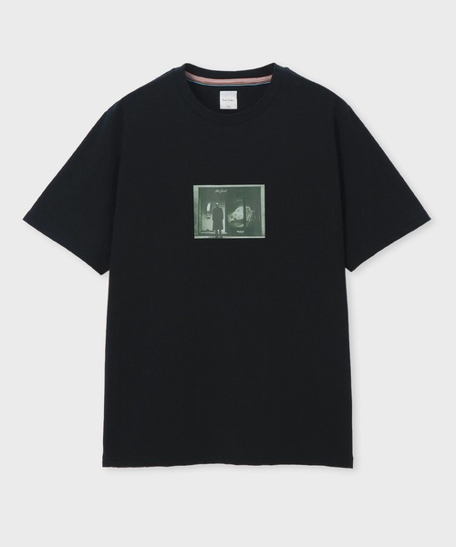 Paul Smith（ポールスミス）の「“Window Gaze” Tシャツ【253506 919T】（Tシャツ/カットソー・メンズ・ブラック/パープル・MEDIUM/LARGE/X-LARGE）」の2枚目の写真