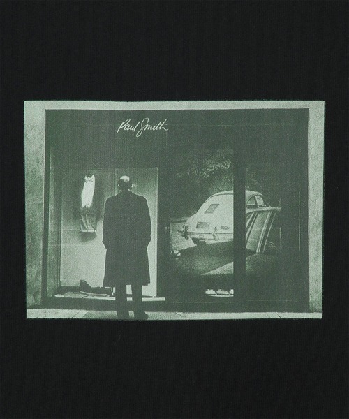 Paul Smith（ポールスミス）の「“Window Gaze” Tシャツ【253506 919T】（Tシャツ/カットソー・メンズ・ブラック/パープル・MEDIUM/LARGE/X-LARGE）」の4枚目の写真