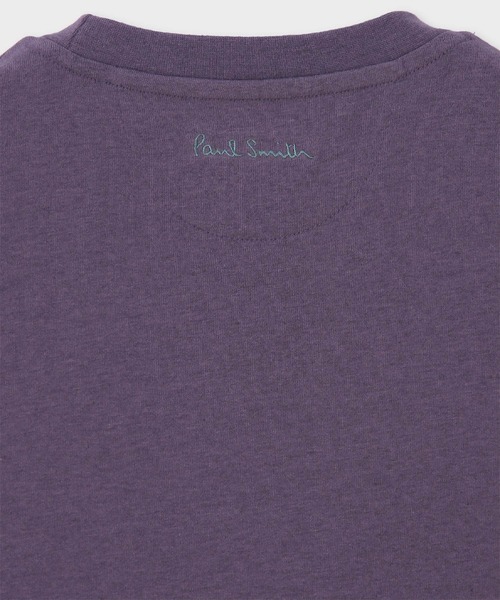 Paul Smith（ポールスミス）の「“Window Gaze” Tシャツ【253506 919T】（Tシャツ/カットソー・メンズ・ブラック/パープル・MEDIUM/LARGE/X-LARGE）」の8枚目の写真
