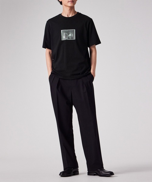 Paul Smith（ポールスミス）の「“Window Gaze” Tシャツ【253506 919T】（Tシャツ/カットソー・メンズ・ブラック/パープル・MEDIUM/LARGE/X-LARGE）」の11枚目の写真
