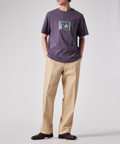 Paul Smith（ポールスミス）の「“Window Gaze” Tシャツ【253506 919T】（Tシャツ/カットソー・メンズ・ブラック/パープル・MEDIUM/LARGE/X-LARGE）」の14枚目の写真