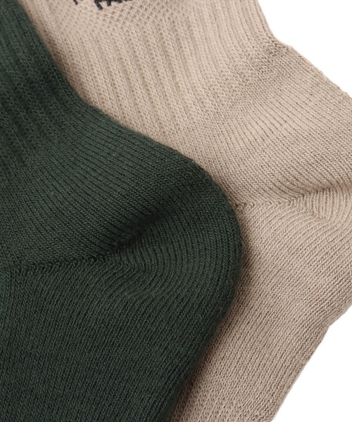 THE NORTH FACE（ザノースフェイス）の「THE NORTH FACE TNF Logo 2P Crew / ザ・ノース・フェイス TNF ロゴ 2P クルー（ソックス/靴下・メンズ・マルチ・S/L/M）」の3枚目の写真