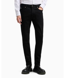 EMPORIO ARMANI ブラックパンツ スリムフィット エンポリオ アルマーニ】スリムフィットパンツ J06 コンフォート