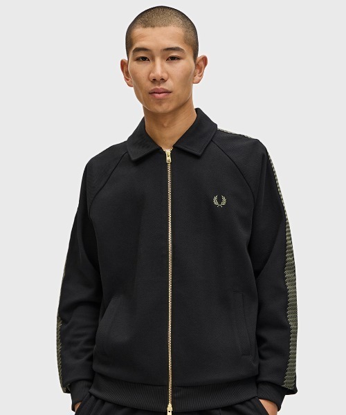 フレッドペリー Tennis Grip Taped Track Jacket Tennis Grip Taped Track Jacket／テニスグリップテープトラック