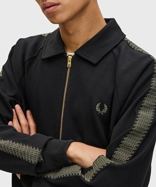 フレッドペリー Tennis Grip Taped Track Jacket Tennis Grip Taped Track Jacket／テニスグリップテープトラック