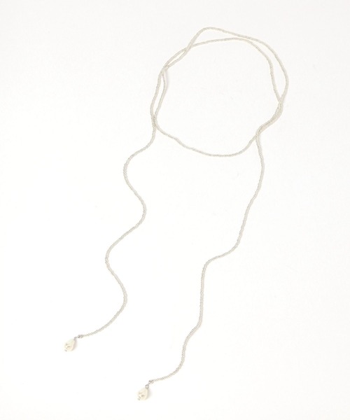 PAGEBOY(ページボーイ)の「ビーズロングネックレス(ネックレス・レディース・シルバー/ゴールド・FREE)」の2枚目の写真