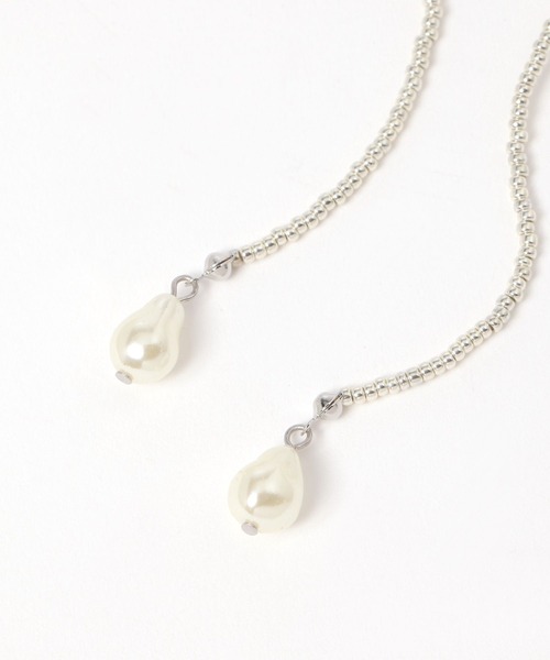 PAGEBOY(ページボーイ)の「ビーズロングネックレス(ネックレス・レディース・シルバー/ゴールド・FREE)」の6枚目の写真