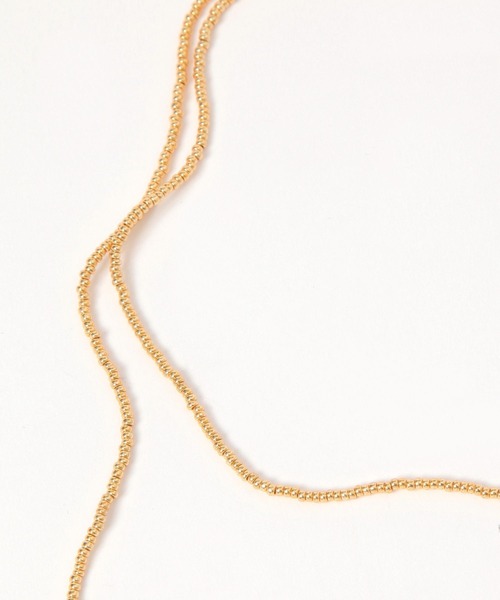 PAGEBOY(ページボーイ)の「ビーズロングネックレス(ネックレス・レディース・シルバー/ゴールド・FREE)」の8枚目の写真