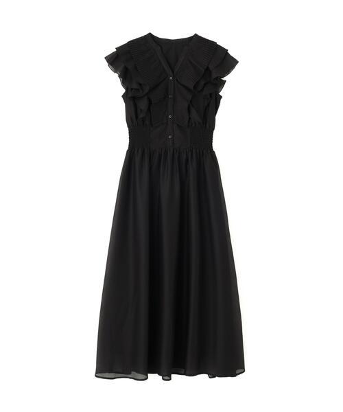JILL by JILL STUART(ジルバイジルスチュアート)の「◇シアープリーツフリルワンピース(ワンピース・レディース・ホワイト系その他/ピンク/ブルー系その他/ブラック・FREE)」の12枚目の写真