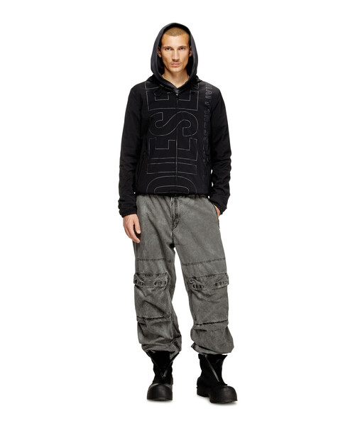 メンズ ジップアップブルゾン J-ANDREW（ナイロンジャケット）｜DIESEL