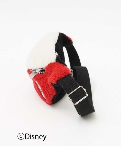 Disney(ディズニー)の「TOASTIES×DESIGNWORKS Disneyシープスキンバッグ(ボディバッグ/ウエストポーチ・レディース・レッド・フリー)」の10枚目の写真