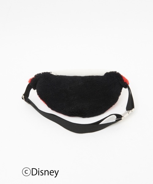 Disney(ディズニー)の「TOASTIES×DESIGNWORKS Disneyシープスキンバッグ(ボディバッグ/ウエストポーチ・レディース・レッド・フリー)」の11枚目の写真