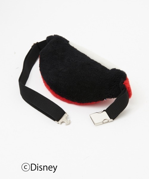 Disney(ディズニー)の「TOASTIES×DESIGNWORKS Disneyシープスキンバッグ(ボディバッグ/ウエストポーチ・レディース・レッド・フリー)」の13枚目の写真