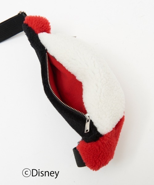 Disney(ディズニー)の「TOASTIES×DESIGNWORKS Disneyシープスキンバッグ(ボディバッグ/ウエストポーチ・レディース・レッド・フリー)」の14枚目の写真