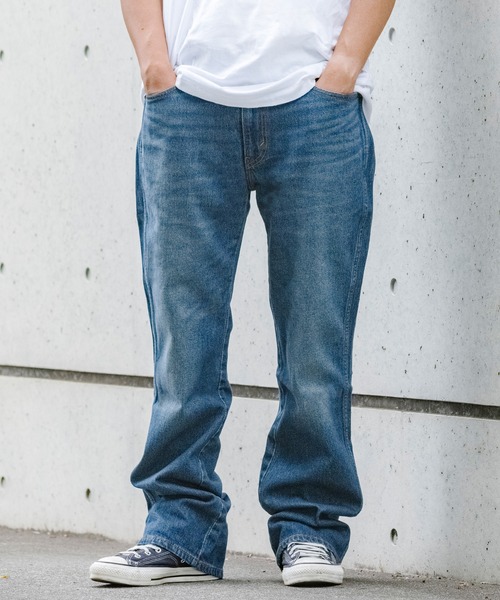 Levi's(リーバイス)の「Levi's/リーバイス 537(TM) ウエスタン ブーツカット(デニムパンツ・メンズ・ダークインディゴブルー/ライトインディゴブルー/インディゴブルー/ブルー・W28 L32/W29 L32/W30 L32/W31 L32/W32 L32/W33 L32/W34 L32/W36 L32)」の2枚目の写真