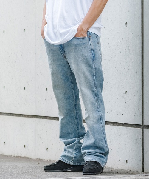 Levi's(リーバイス)の「Levi's/リーバイス 537(TM) ウエスタン ブーツカット(デニムパンツ・メンズ・ダークインディゴブルー/ライトインディゴブルー/インディゴブルー/ブルー・W28 L32/W29 L32/W30 L32/W31 L32/W32 L32/W33 L32/W34 L32/W36 L32)」の12枚目の写真