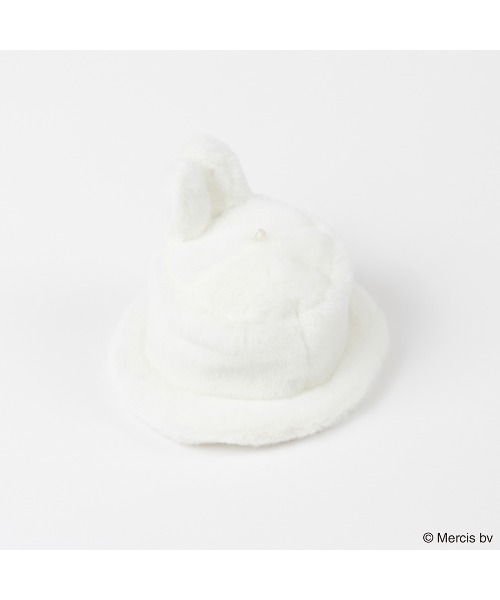 Dick Bruna(ディックブルーナ)の「BRUNA MINI FUR HAT チャーム(キーホルダー・レディース・ブラウン/ホワイト・FREE)」の5枚目の写真
