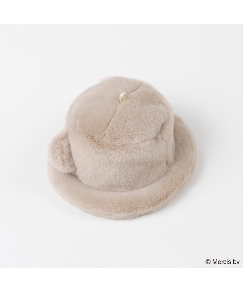 Dick Bruna(ディックブルーナ)の「BRUNA MINI FUR HAT チャーム(キーホルダー・レディース・ブラウン/ホワイト・FREE)」の8枚目の写真
