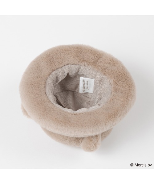 Dick Bruna(ディックブルーナ)の「BRUNA MINI FUR HAT チャーム(キーホルダー・レディース・ブラウン/ホワイト・FREE)」の9枚目の写真