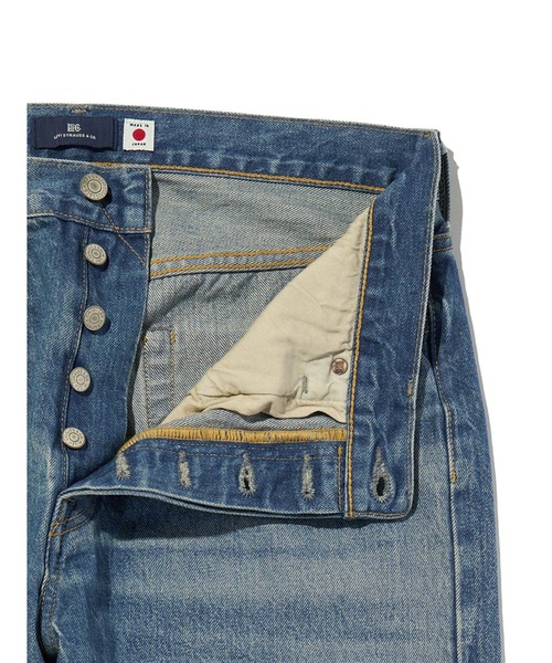 Levi's(リーバイス)の「Levi's/リーバイス BLUETAB(TM)1980's 501(R) ジーンズ ミディアムインディゴ MADE IN JAPAN(デニムパンツ・メンズ・インディゴブルー・W28 L32/W29 L32/W30 L32/W31 L32/W32 L32/W33 L32/W34 L32/W36 L32/38inch)」の9枚目の写真