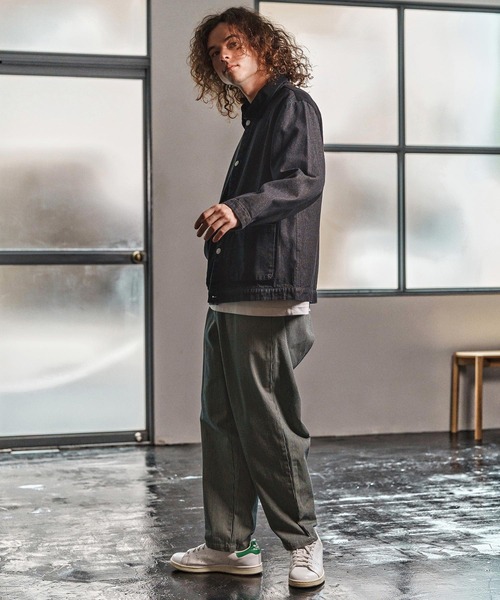 mp13964- Denim Stripe Balloon Pants デニムバルーンパンツ(CAM25AW