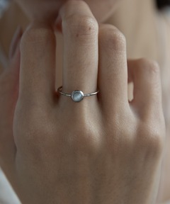 SAMH by LILAS】ホワイトムーンストーンリング SV（リング）｜Lilas