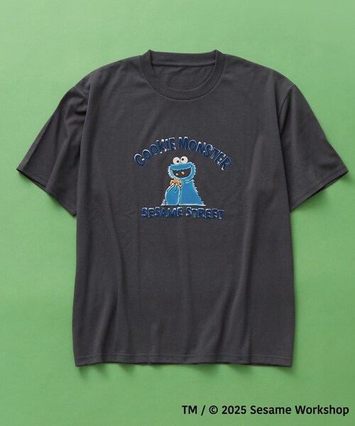 SESAME STREET(セサミストリート)の「セサミストリートTシャツ/親子リンク(Tシャツ/カットソー・メンズ・ホワイト系3/スミクロ/ブラック系その他/オフホワイト・03/02)」の4枚目の写真