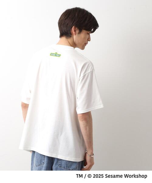 SESAME STREET(セサミストリート)の「セサミストリートTシャツ/親子リンク(Tシャツ/カットソー・メンズ・ホワイト系3/スミクロ/ブラック系その他/オフホワイト・03/02)」の8枚目の写真