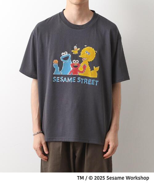 SESAME STREET(セサミストリート)の「セサミストリートTシャツ/親子リンク(Tシャツ/カットソー・メンズ・ホワイト系3/スミクロ/ブラック系その他/オフホワイト・03/02)」の15枚目の写真