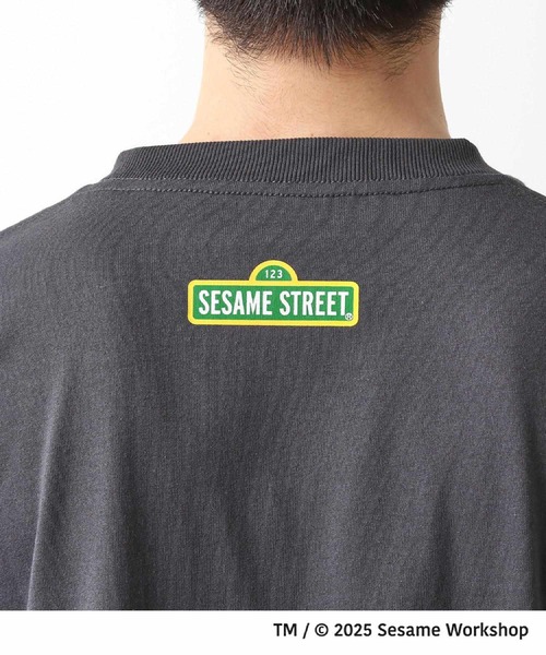 SESAME STREET(セサミストリート)の「セサミストリートTシャツ/親子リンク(Tシャツ/カットソー・メンズ・ホワイト系3/スミクロ/ブラック系その他/オフホワイト・03/02)」の19枚目の写真