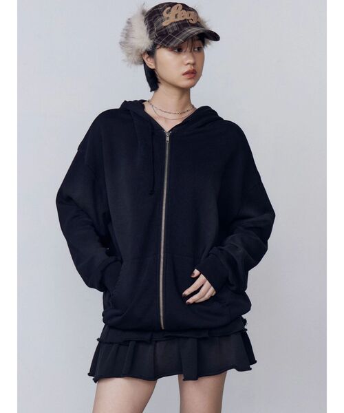 セール】シェービングオーバージップフーディ（パーカー）｜EMODA