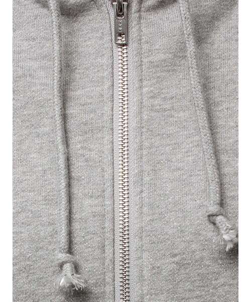 EMODA（エモダ）の「シェービングオーバージップフーディ（パーカー・レディース・グレー/ブラック/ライトグレー・FREE）」の6枚目の写真