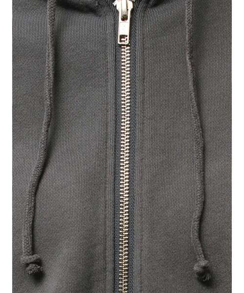 EMODA（エモダ）の「シェービングオーバージップフーディ（パーカー・レディース・グレー/ブラック/ライトグレー・FREE）」の4枚目の写真