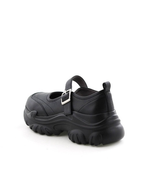 NICAL(ニカル)の「【NICAL】【本革】ボリュームソールメリージェーン/554309(パンプス・レディース・シルバー/ブラック・25.5cm/24.5cm/23.5cm/22.5cm/22.0cm/25.0cm/24.0cm/23.0cm)」の5枚目の写真