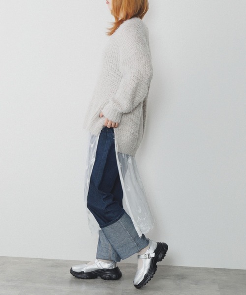 NICAL(ニカル)の「【NICAL】【本革】ボリュームソールメリージェーン/554309(パンプス・レディース・シルバー/ブラック・25.5cm/24.5cm/23.5cm/22.5cm/22.0cm/25.0cm/24.0cm/23.0cm)」の21枚目の写真